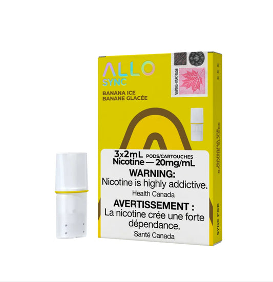 Allo sync pods Banana Ice 20mg/mL