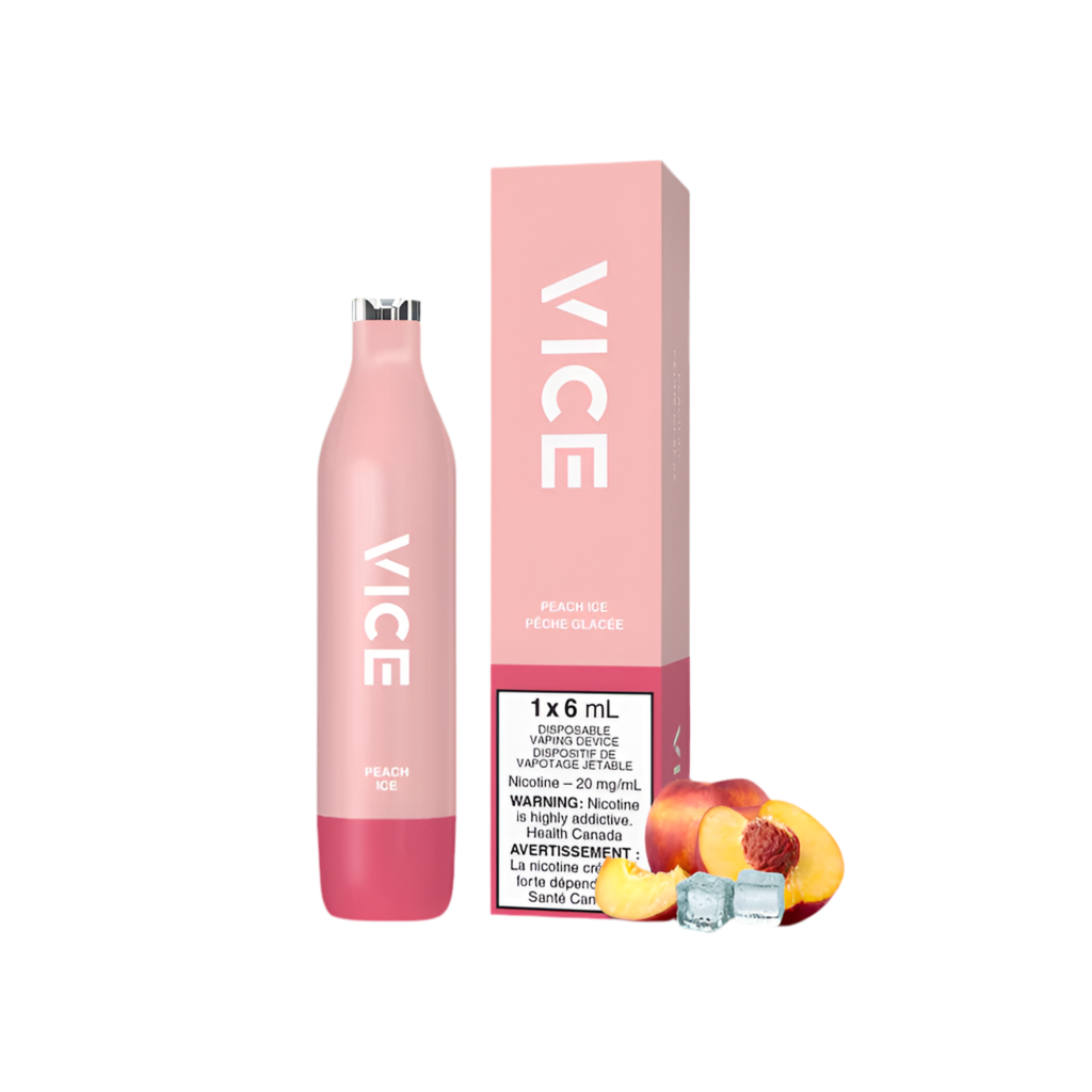 Vice 2500 Peach Ice 12mg/mL disposable ( Provincial)