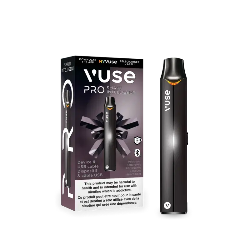 Vuse PRO Smart Intelligent Black device