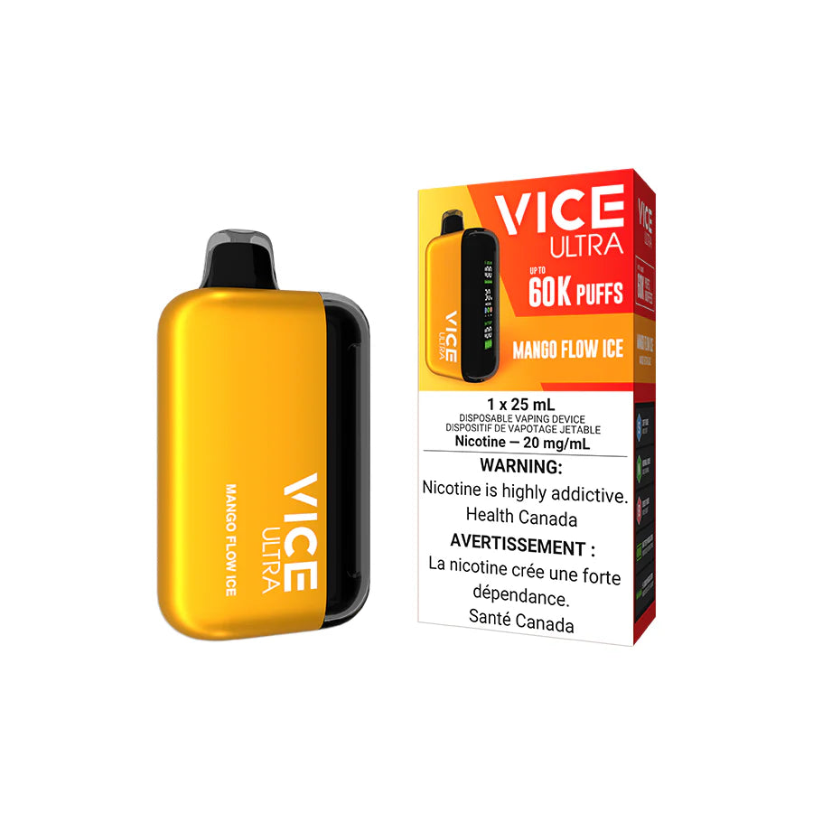 Vice Ultra 60K Mango Flow Ice 20mg/mL disposable (Provincial)