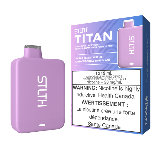 Stlth Titan 10k Double berry twist 20mg/mL disposable