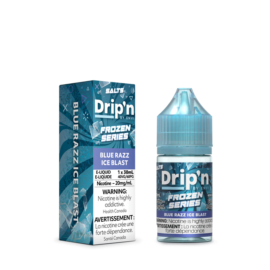 Drip’n Frozen Series e-liquid Blue Razz Ice 20mg/mL-30mL (Provincial)