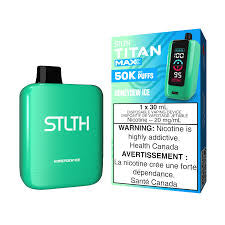 Stlth Titan Max 50K Honeydew Ice 20mg/mL disposable (Provincial)