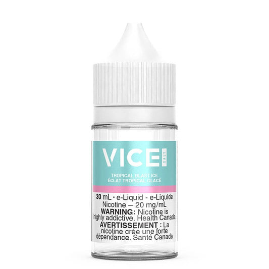 Vice salt e-liquid Tropical blast Ice 20mg/mL-30mL ( Provincial)