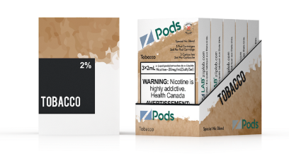 Zpods Tobacco 20mg/mL pods