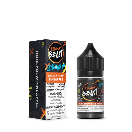 Flavour Beast e-liquid Honeydew Pineapple Iced 20mg/mL-30mL (provincial)