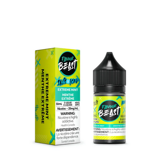 Flavour beast e-liquid Extreme mint 10mg/mL-30mL