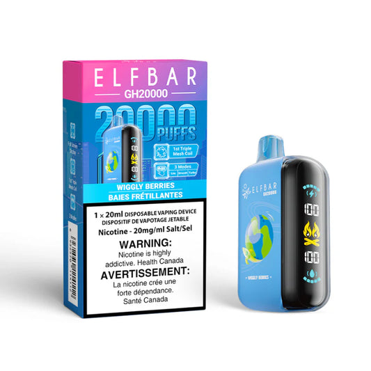 Elf Bar GH20K Wiggly Berries 20mg/mL disposable (Provincial)