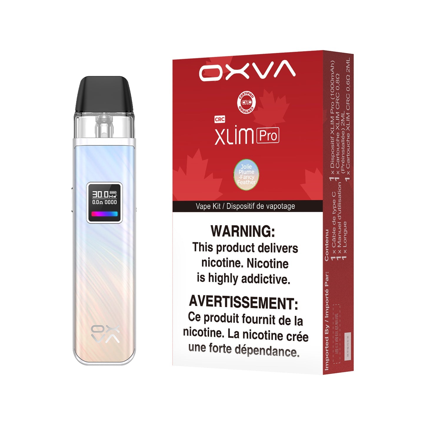 OXVA Xlim Pro Fancy Feather Device Kit