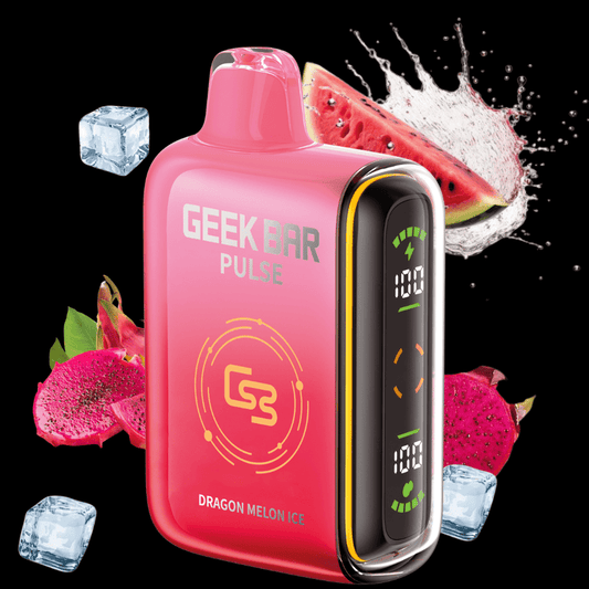 Geek bar Pulse 9000 Dragon Melon Ice 20mg/mL disposable