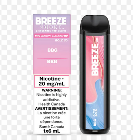 Breeze Pro S50 BBG 20mg/mL disposable