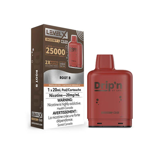 Level X Drip’n Boost G2 Pod Root B 20ml (Provincial)