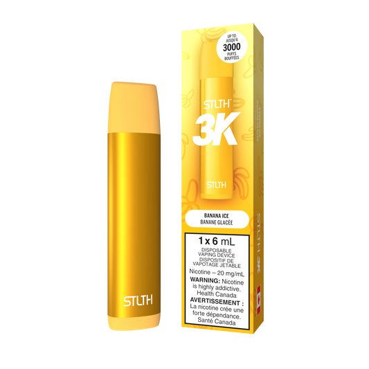 Stlth 3k Banana Ice 20mg/mL disposable