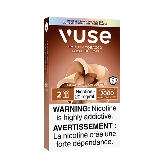 Vuse epod Smooth Tobacco 20mg/ml x2 (Provincial)