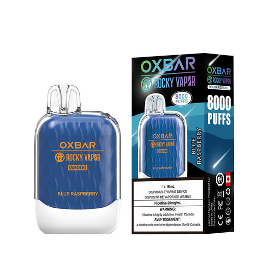 Oxbar Mini 1200 Blueberry Raspberry 20mg/mL disposable (Provincial)