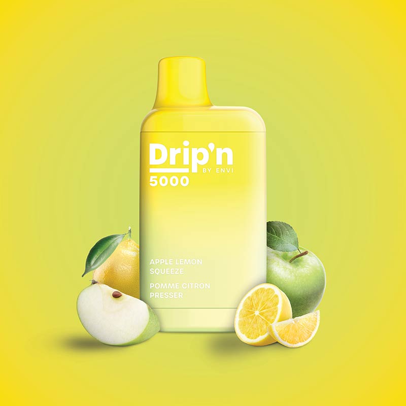 Drip’n 5000 Apple Lemon Squeeze 20mg/mL disposable (provincial)