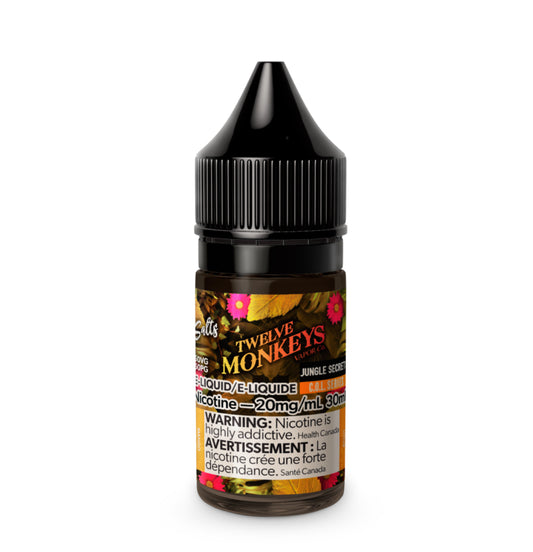 Twelve monkeys e-liquid Jungle Secrets 10mg/mL-30mL