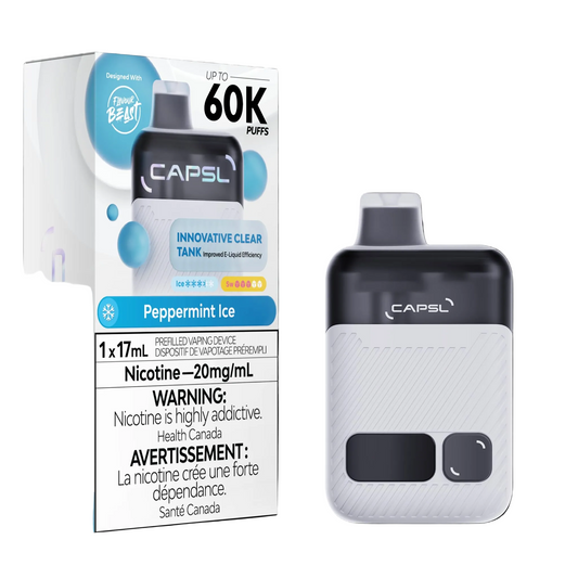 Capsl 60k Peppermint Ice 20mg/ml Disposable (Provincial)