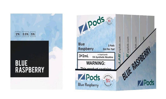 Zpods Blue raspberry 20mg/mL pods