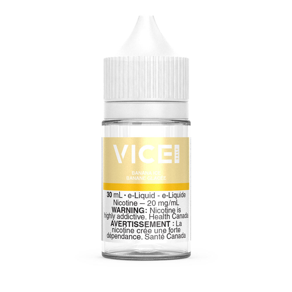 Vice salt e-liquid Banana ice 20mg/mL-30mL