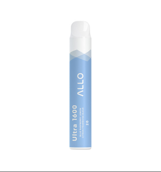 Allo ultra 1600 Blue Raspberry Lemon 20mg/mL disposable (Provincial)