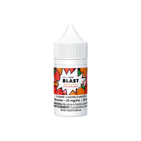 Nix salt e-liquid Mandarin Strawberry 20mg/mL-30mL