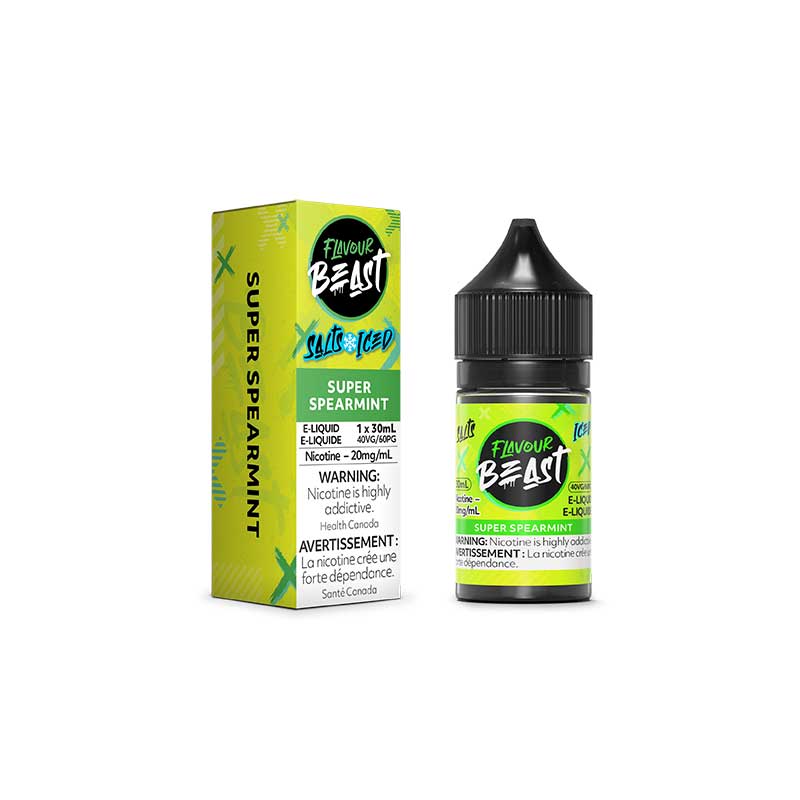 Flavour Beast e-liquid Super Spearmint 20mg/ mL-30mL (provincial)