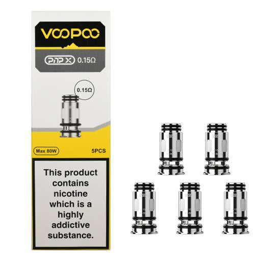 Voopoo PnP X Mesh 0.15ohm Coils 5pk