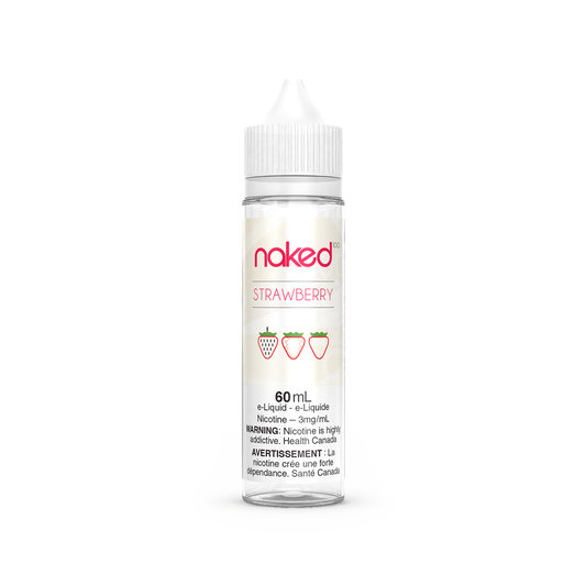 Naked 100 e-liquid Strawberry 3mg/mL-60mL