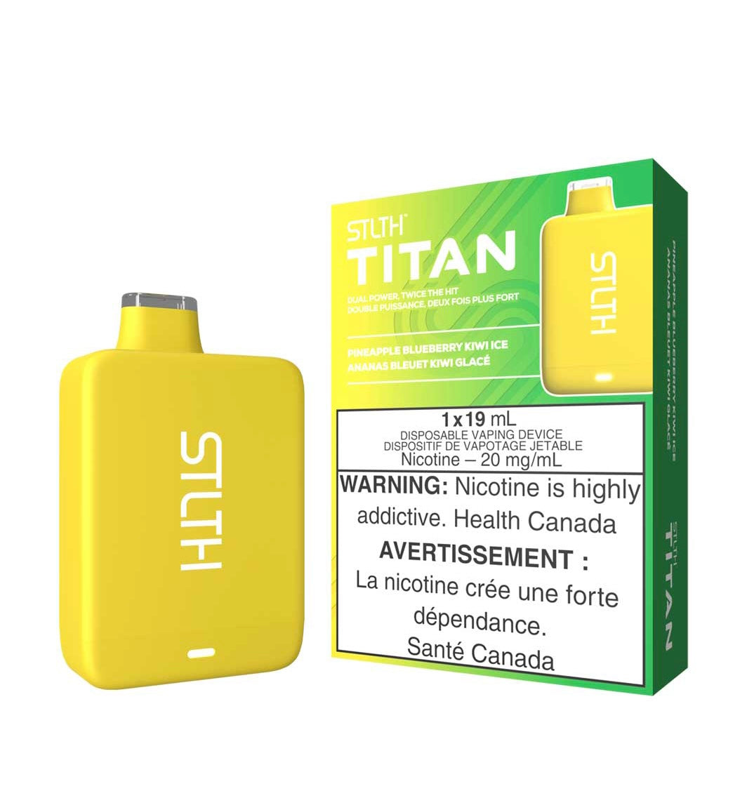 Stlth Titan 10k Pineapple Blueberry Kiwi Ice 20mg/mL disposable