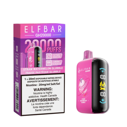 Elf Bar GH20K Sour Watermelon Glubbule 20mg/mL disposable (Provincial)