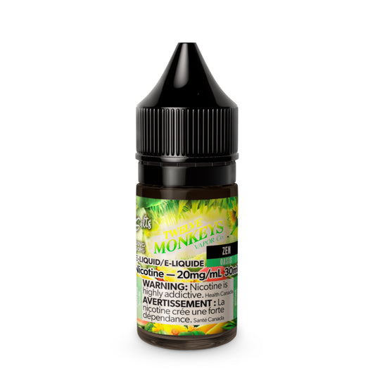 Twelve monkeys e-liquid Zen 10mg/mL-30mL