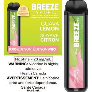 Breeze Pro S50 Guava Lemon 20mg/mL disposable