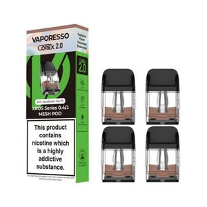 Vaporesso Corex 2.0 xros series mesh pod 0.4 Ohm 3mL/4pk