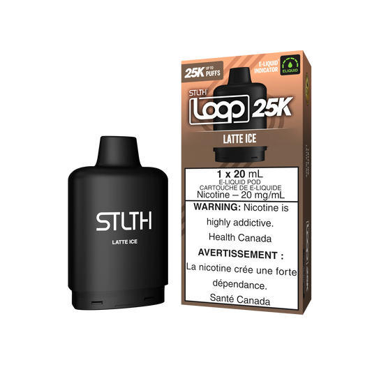 Stlth Loop Pod 25k Latte Ice 20mg (Provincial)