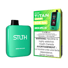 Stlth Titan Max 50K Green Apple Ice 20mg/mL disposable (Provincial)