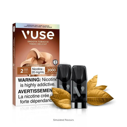 Vuse epod Smooth Tobacco 12mg/ml x2 (Provincial)