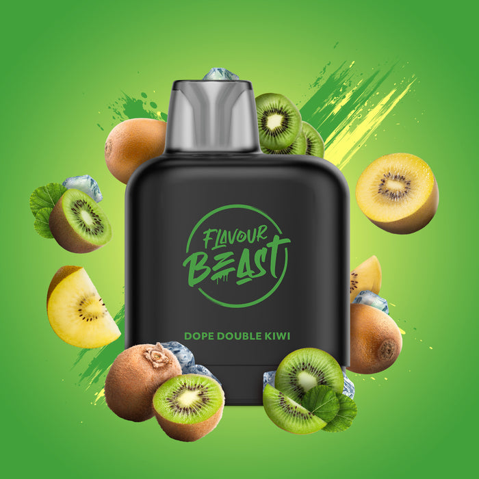 Flavour beast levelX pod 7K Dope Double Kiwi 20mg/mL