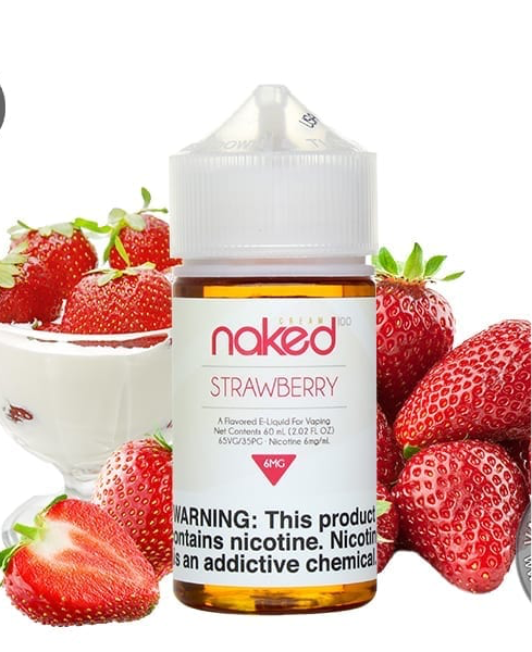 Naked 100 e-liquid Strawberry 0.1mg/mL-30mL