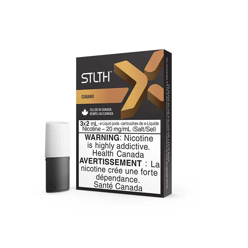 Stlth X pods Cuban Tobacco 20mg/ml (Provincial)