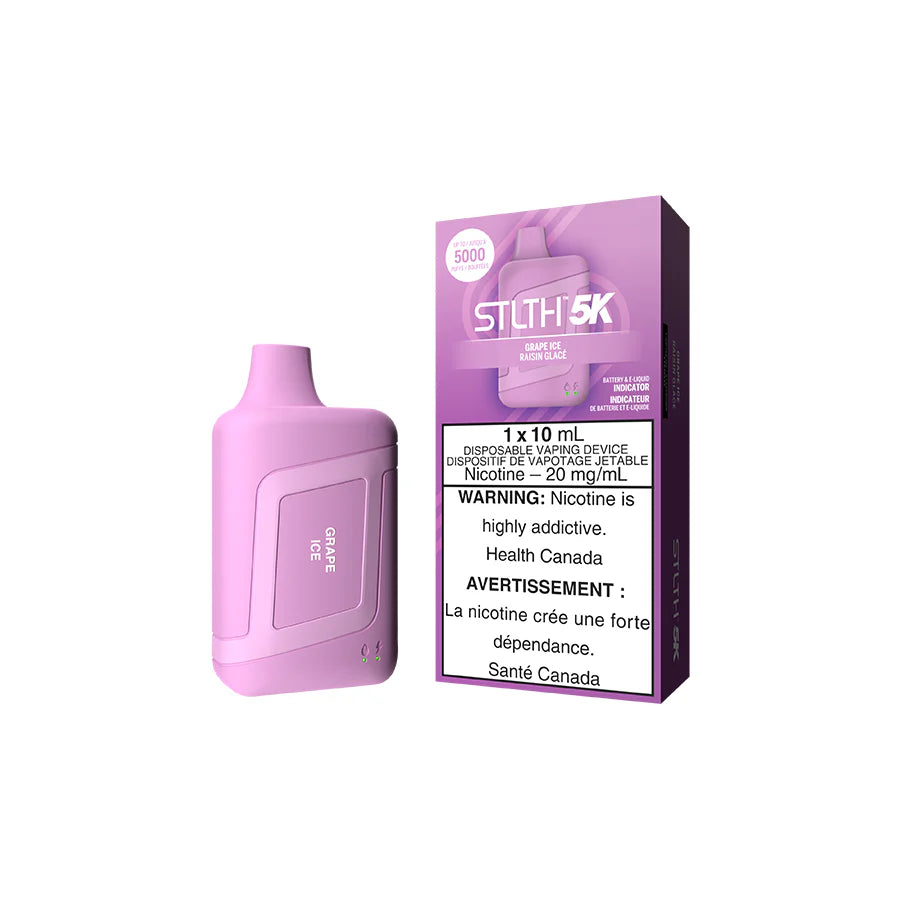 Stlth 5k Grape Ice  disposable 20mg/mL disposable