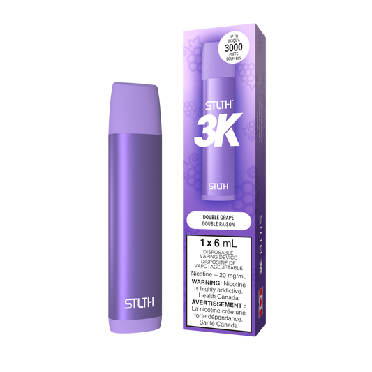 Stlth 3k Double Grape  20mg/mL disposable (Provincial)