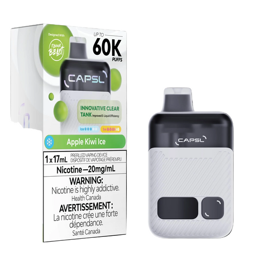 Capsl 60k Apple Kiwi 20mg/ml Disposable (Provincial)
