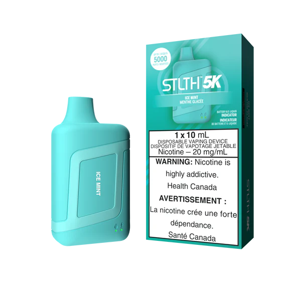 Stlth 5k Ice Mint 20mg/mL disposable (Provincial)