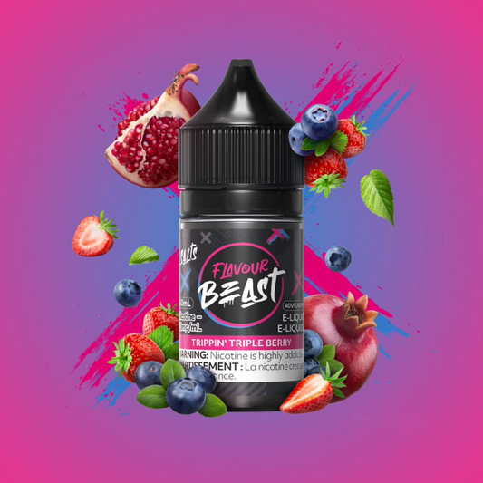 Flavour Beast e-liquid Tripp’n Triple Berry 10mg/mL-30mL (Provincial)