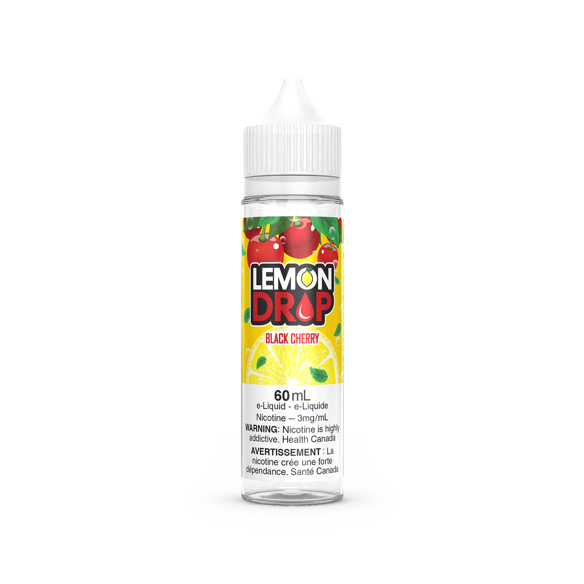 Lemon drop e-liquid Black cherry 12mg/mL-60mL(Provincial)