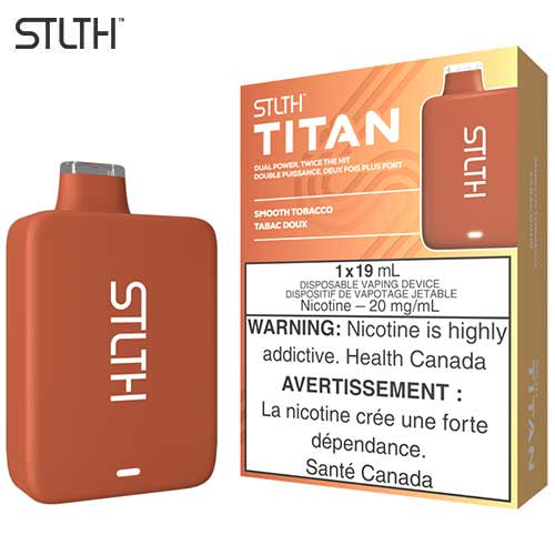 Stlth Titan 10k Smooth Tobacco 20mg/mL disposable