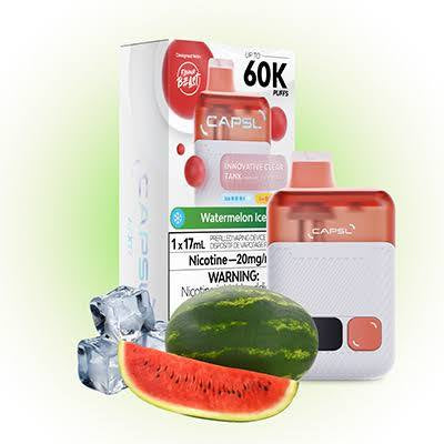 Capsl 60k watermelon Ice 20mg/ml Disposable (Provincial)