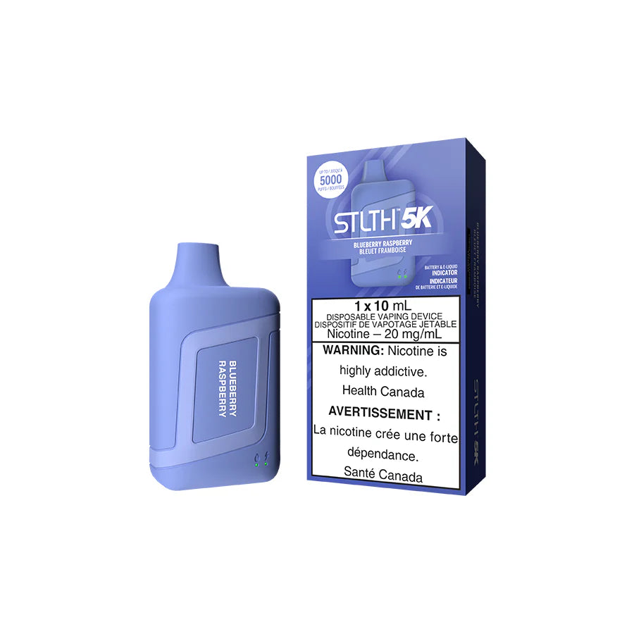 Stlth 5k Blueberry Raspberry 20mg/mL disposable (Provincial)