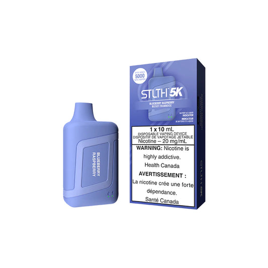 Stlth 5k Blueberry Raspberry 20mg/mL disposable (Provincial)